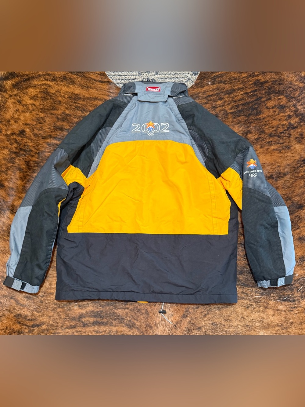 Salt Lake City, Utah 2002 Winter Olympic’s Official Ski Jacket  Sz XL - MARKER